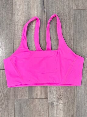 Free People Women's Hot Pink Sports Bra